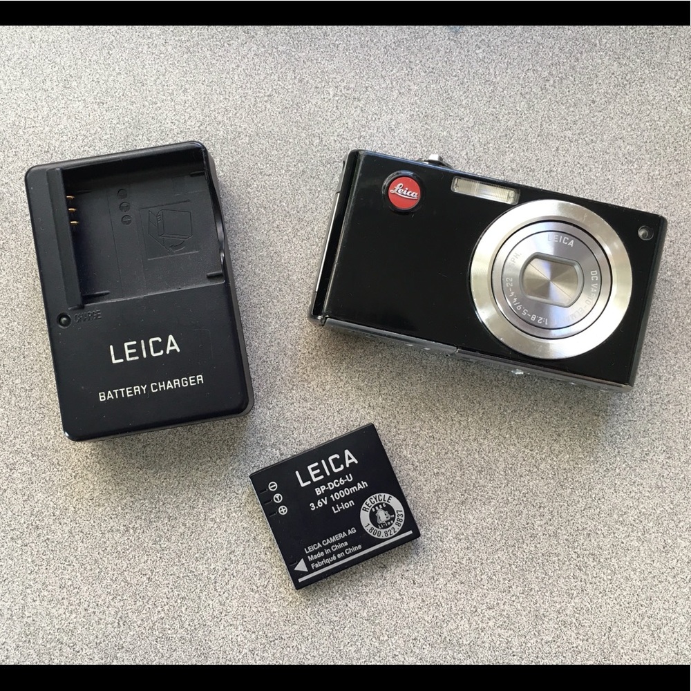 LEICA C-LUX 3/ Black Camera with battery:))
